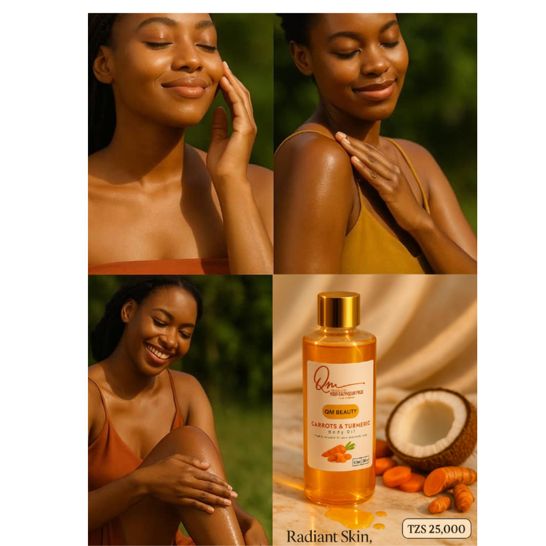 Carrots & Turmeric Body Oil thumbnail 2